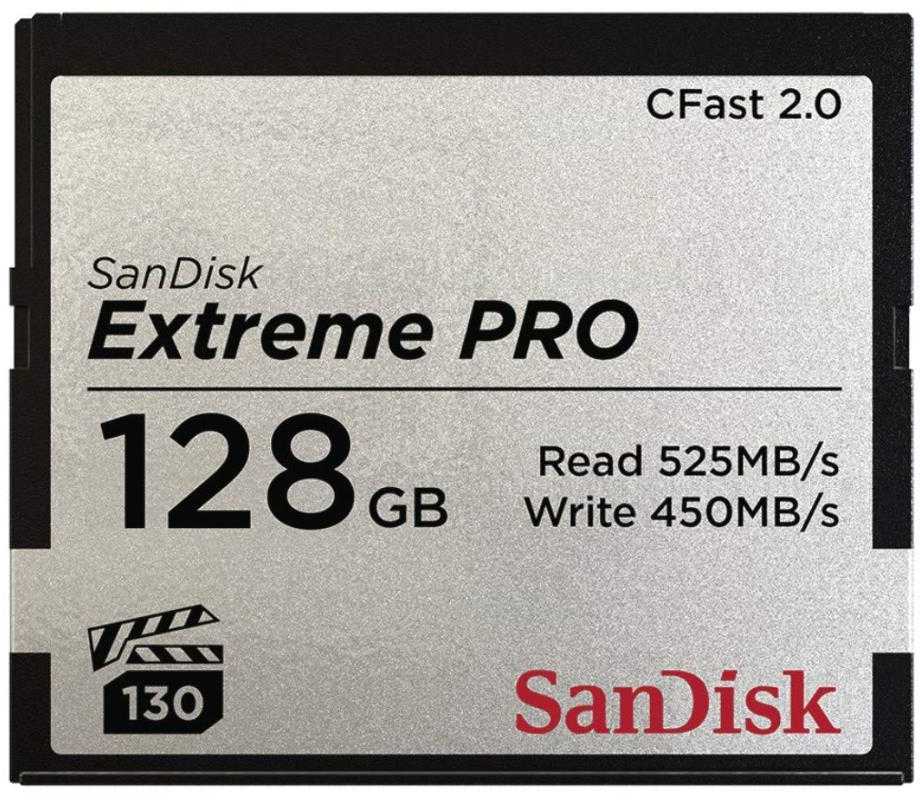 Atminties kortelė SanDisk CF 128GB Extreme Pro CFAST 2.0