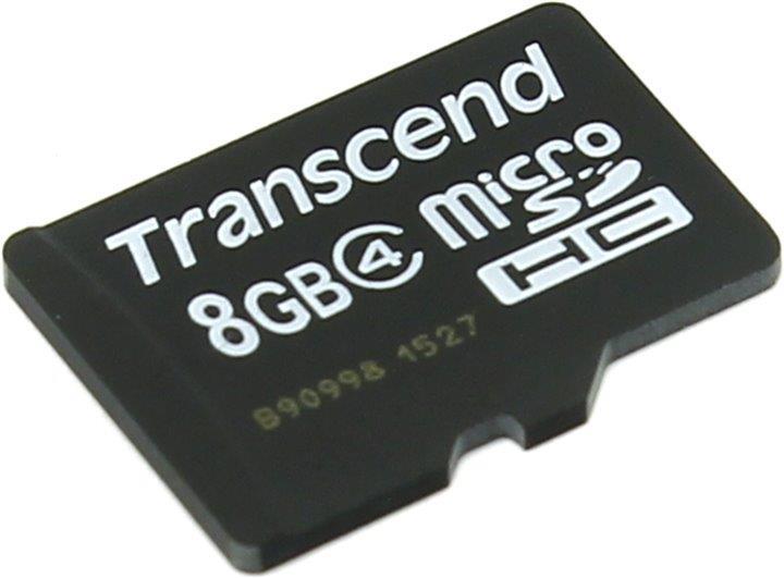 Atminties kortelė Transcend Micro SDHC 8GB 4 klasė