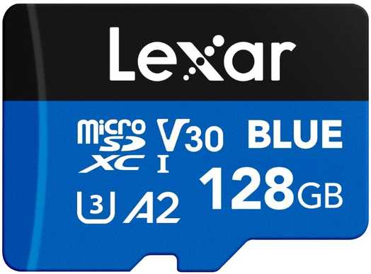 Atminties kortelė ATMINTIS Micro SDXC 128GB UHS-I/W/A LMSBLPL128G-BNANG LEXAR