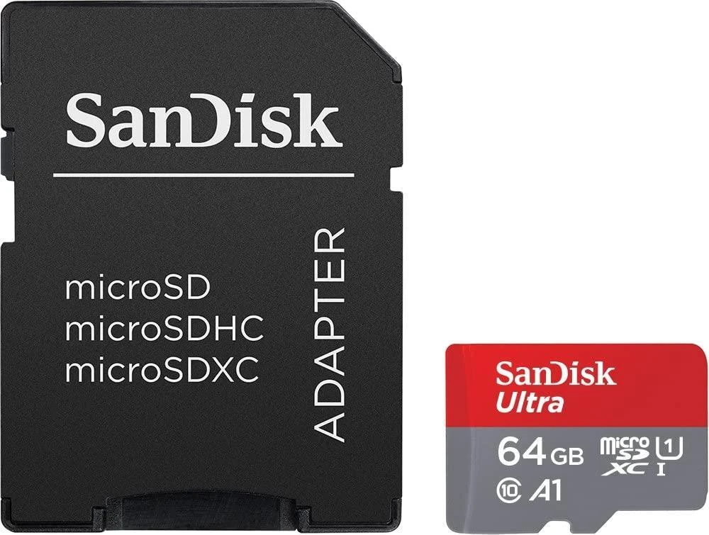 Oem 64GB 100Mb/s Micro SD atminties kortelė SanDisk Ultra 667x