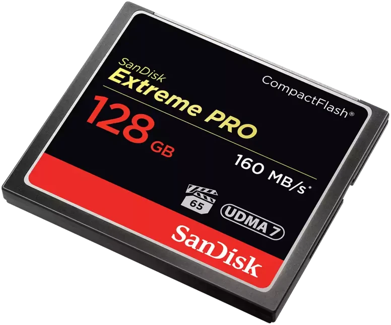 Atminties kortelė SanDisk Extreme Pro CompactFlash, 128 GB