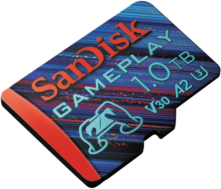 Atminties kortelė SanDisk GamePlay microSD, 1 TB