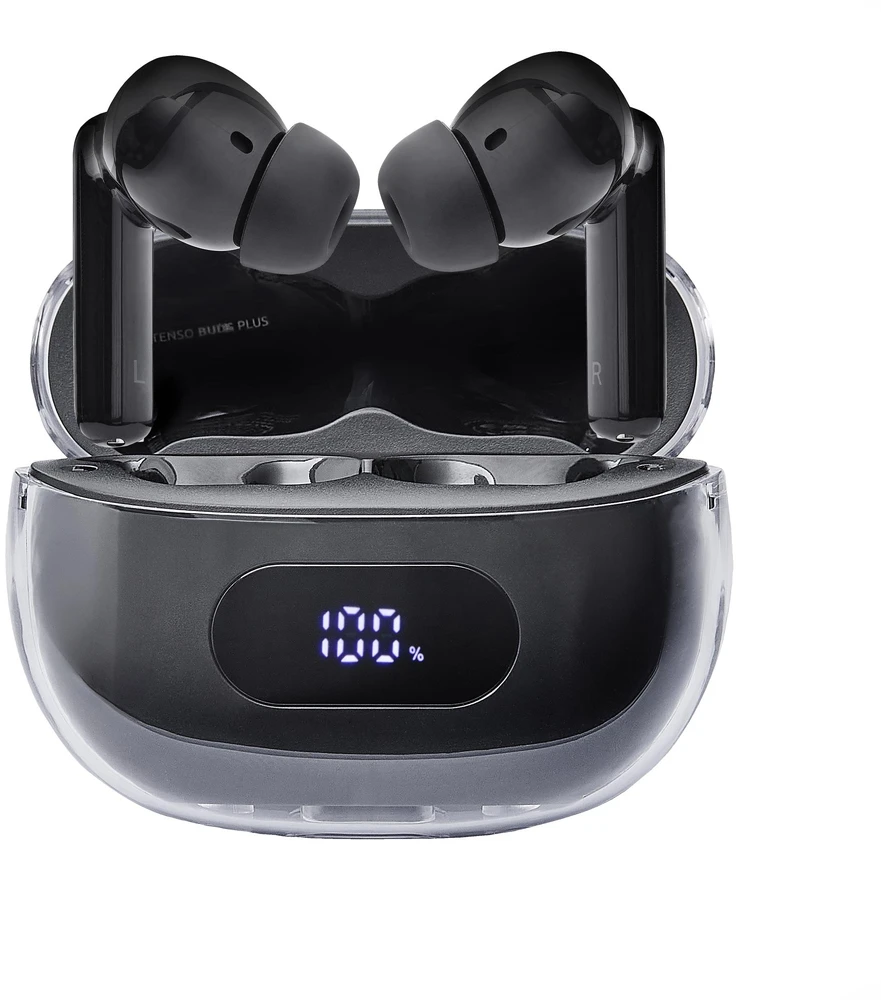 Ausinės Intenso Intenso Buds Plus T310AE, ausinės (juodas)