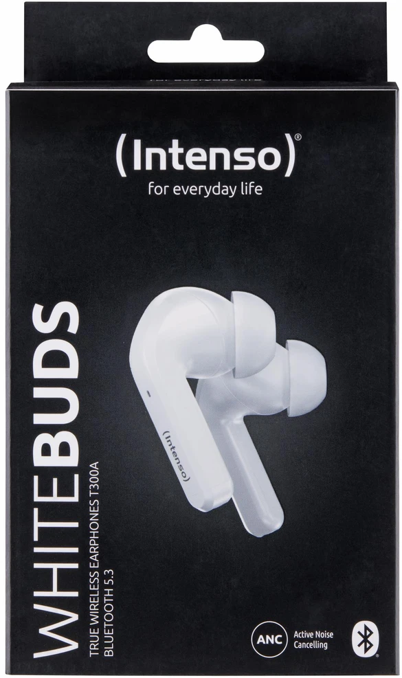 Ausinės BUDS T302A/Baltas 3720302 INTENSO