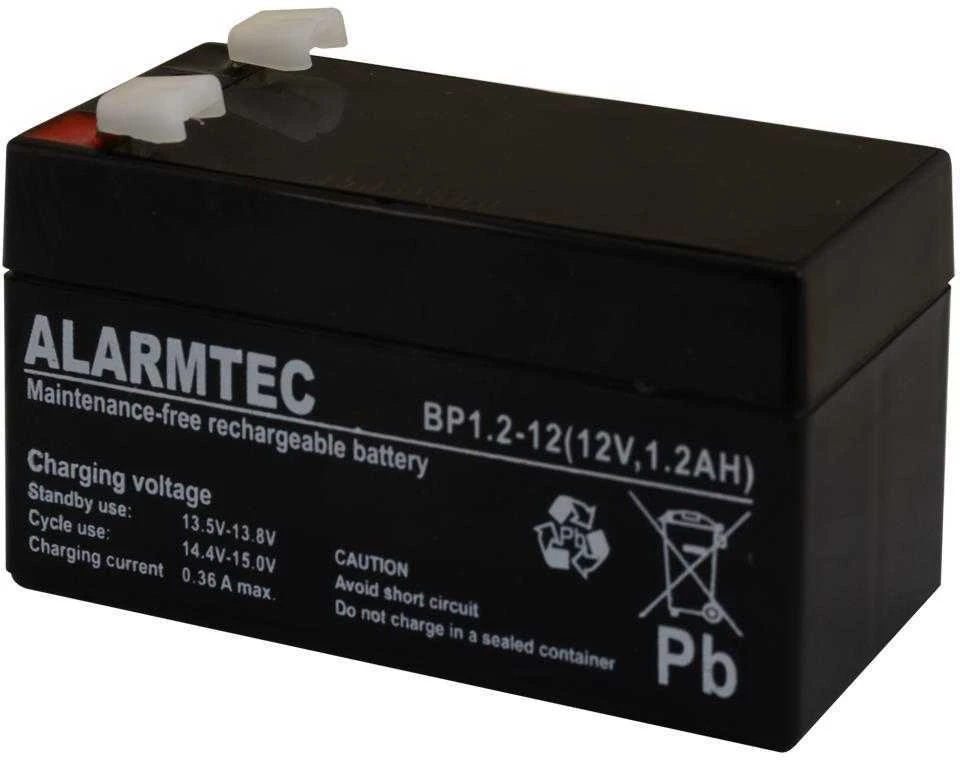 AGM ALARMTEC serijos BP 12V 1,2Ah akumuliatorius