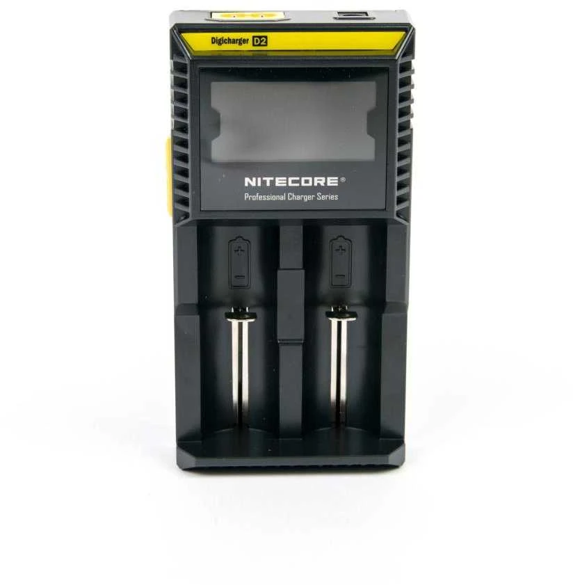 AKUMULIATORIŲ ĮKROVIKLIS 2-SLOT/D2 EU NITECORE