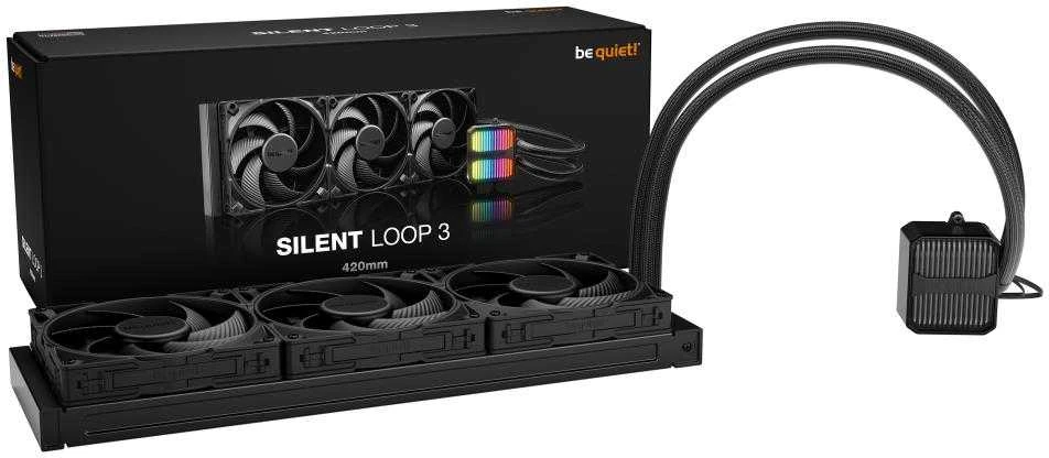 be quiet! Silent Loop 3 420mm su radiatoriumi ir siurbliu