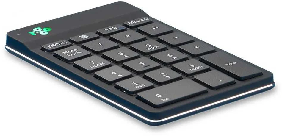 Klaviatūra R Go Tools R-GO NUMPAD BREAK ERGONOMIC - NUMERIC WIRELESS KEYPAD Juodas