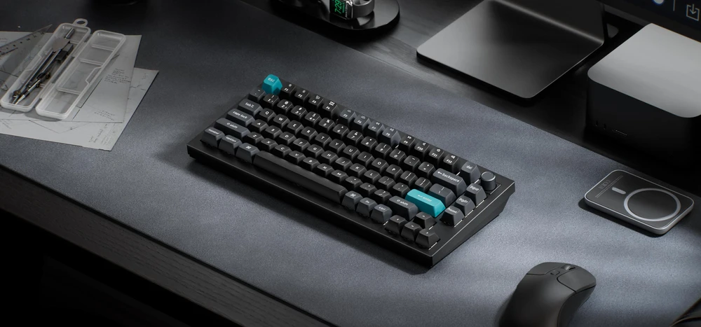Belaidė mechaninė klaviatūra Keychron Q1 Ultra 8K, Q1U-M4