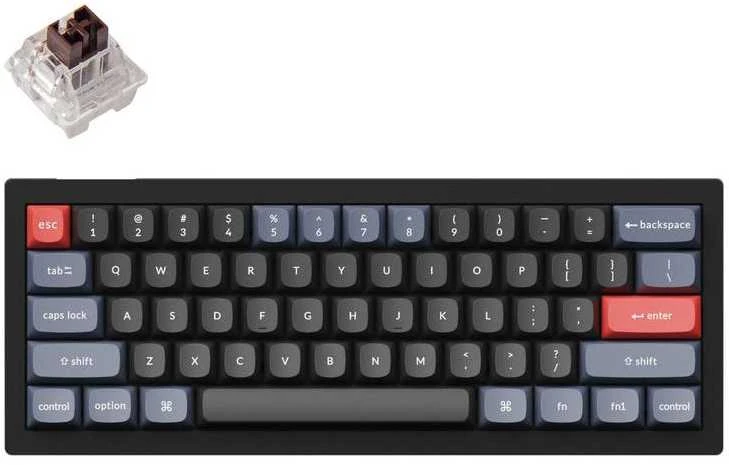Belaidė klaviatūra V4 RGB/CARBON Juodas V4-B3 KEYCHRON