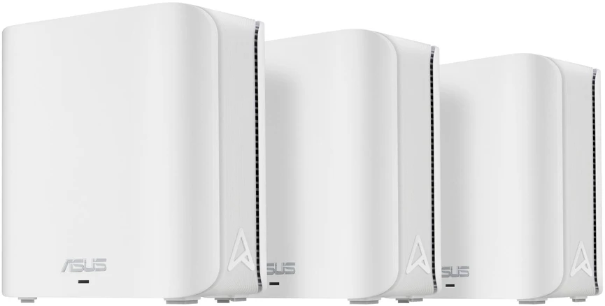 Belaidė Mesh sistema Asus ZenWiFi BD4 (3 vnt.), Wi-Fi 7 (802.11be), BE3600 (dvijuostė), AiMesh, 2x 2.5G, iki 600 m²