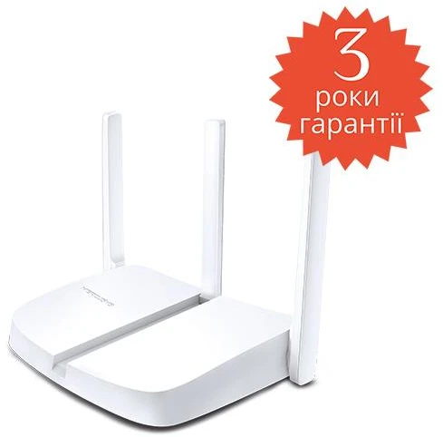 TP-Link „Mercusys“ | Belaidis N maršrutizatorius | MW305R | 802.11n | 300 Mbit/s | 10/100 Mbit/s | Ethernet LAN (RJ-45) jungtys 3 | Tinklo palaikymas: Ne | MU-MiMO: Ne | Mobilusis plačiajuostis ryšys: Ne | Antenos tipas: 3 fiksuotos | Ne