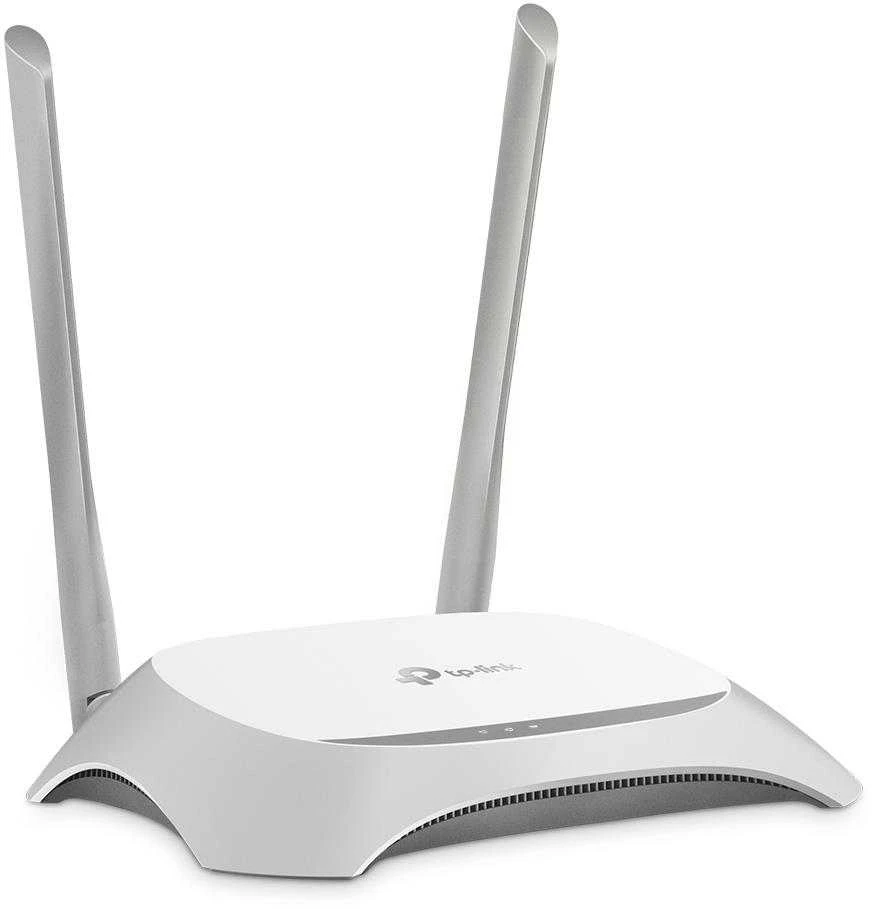 TP-LINK 300Mbps Wireless N Maršrutizatorius Broadcom 2T2R 2.4GHz 802.11n/g/b Integruotas 4 prievadų jungiklis 2 antenos