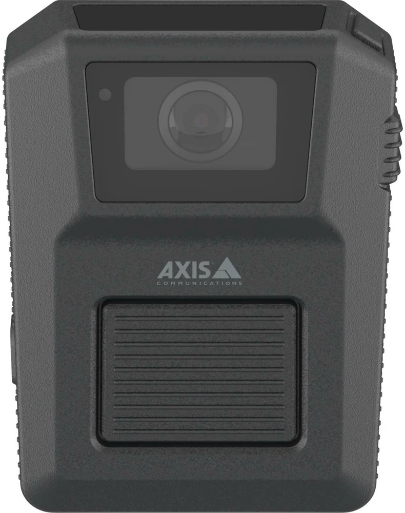AXIS W102 BODY WORN CAMERA Juodas OFFERS UP TO 12.5 HOURS OF