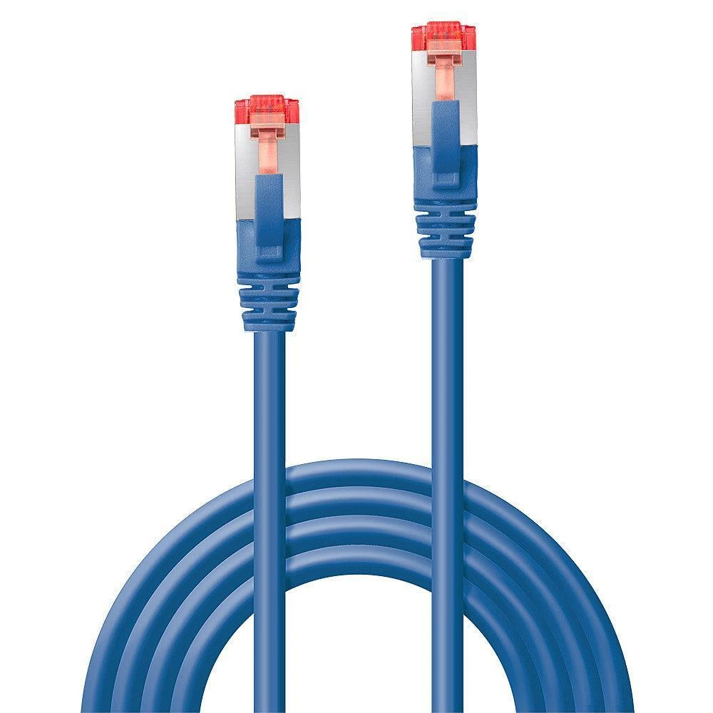 Tinklo Kabelis - LINDY Cat.6 S/FTP Tinklo Kabelis, RJ45, M/M, 250MHz, 27AWG, 2 m, Mėlynas
