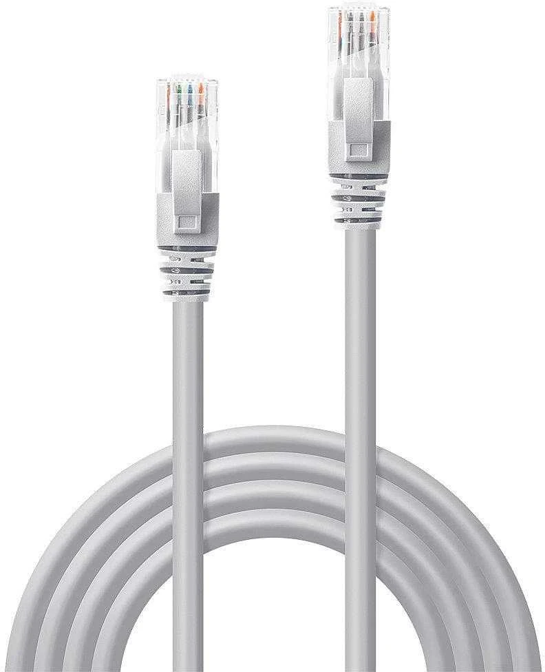 Tinklo Kabelis - LINDY Cat.6 U/UTP Tinklo Kabelis, RJ45, M/M, 250MHz, 3 m, Pilkas