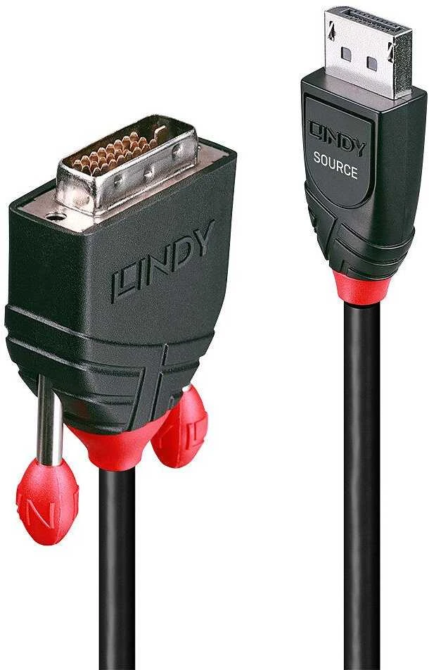 Lindy DisplayPort - DVI M/M 2m juodas