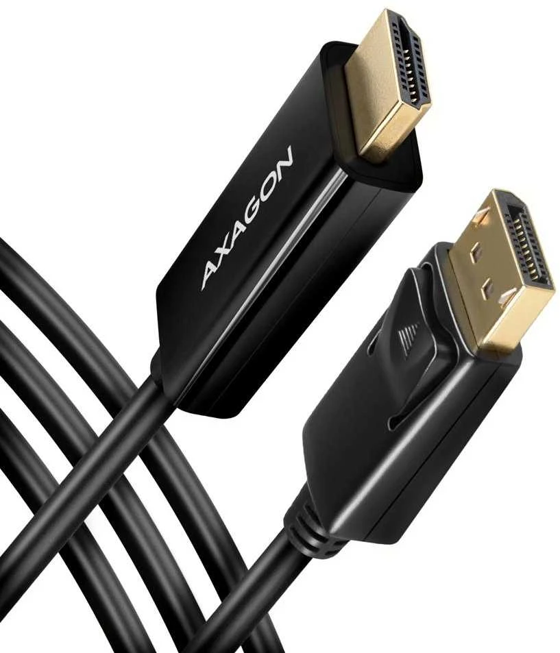 AXAGON | Aktyvus kabelis | DisplayPort prie HDMI | 1,8 m