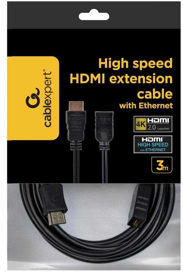 GEMBIRD CC-HDMI4X-10 Gembird didelės spartos HDMI prailginimo kabelis su Ethernet, 3M