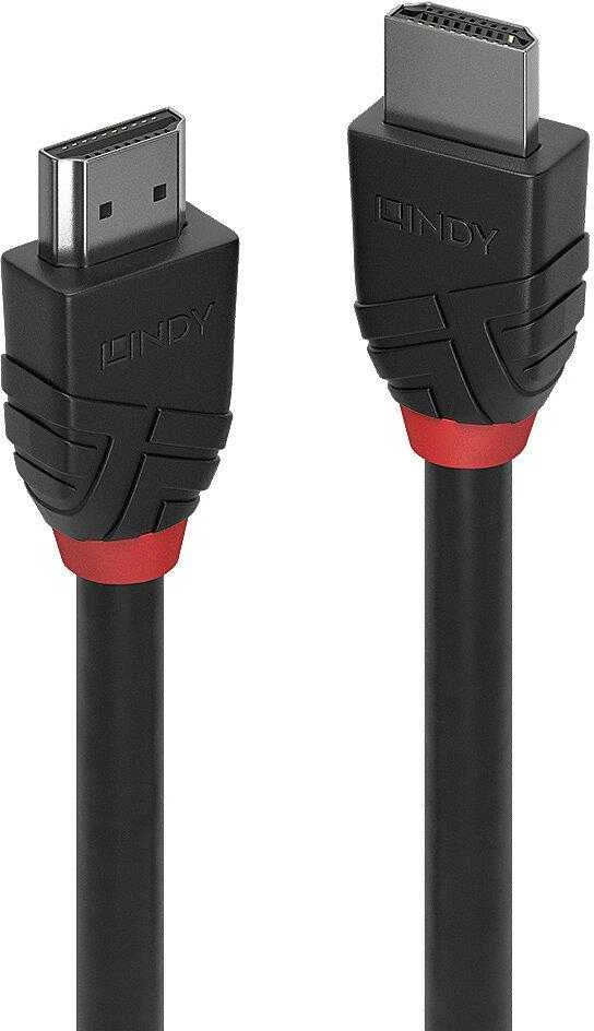 LINDY HDMI laidas 0.5m su raudonos detalės jungtimis