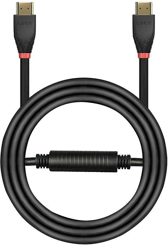 HDMI Laidas - LINDY Aktyvus HDMI Laidas, 18G, 4K, 60Hz, 20 m, Juodas