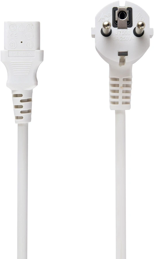 GEMBIRD PC-186W-VDE Gembird maitinimo laidas VDE 6ft