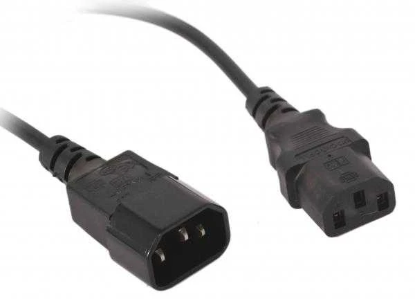 Gembird Cablexpert | PC-189 | Juodas | C14 coupler | C14 coupler
