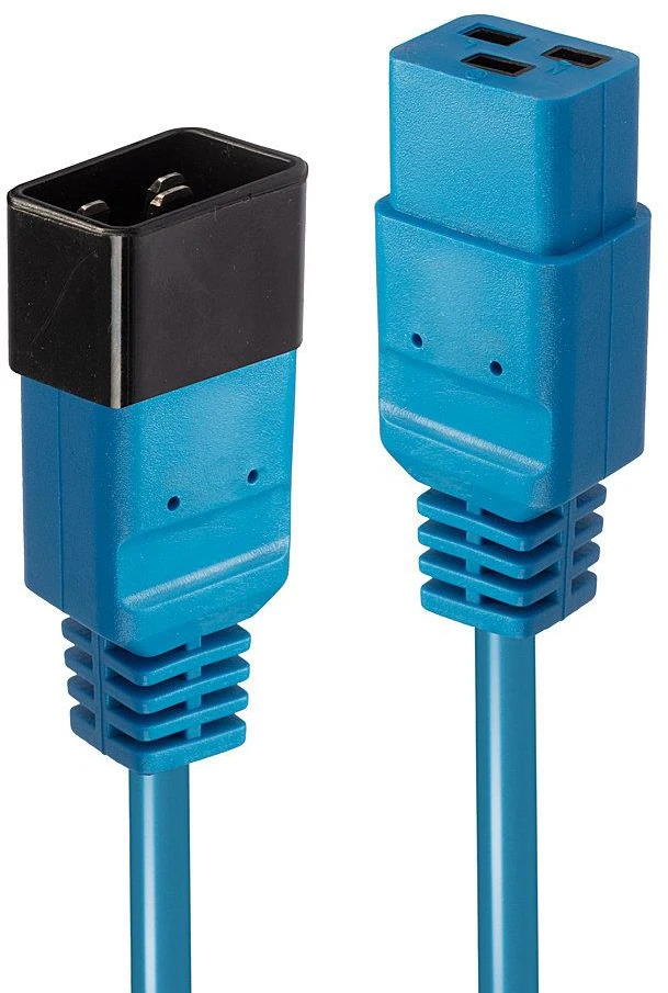 CABLE POWER IEC EXTENSION 3M/Mėlynas 30122 LINDY
