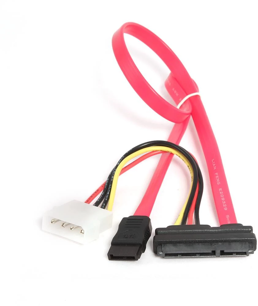 Gembird CC-SATA-C1 serijinis ATA III duomenų ir maitinimo kombinuotas kabelis Cablexpert