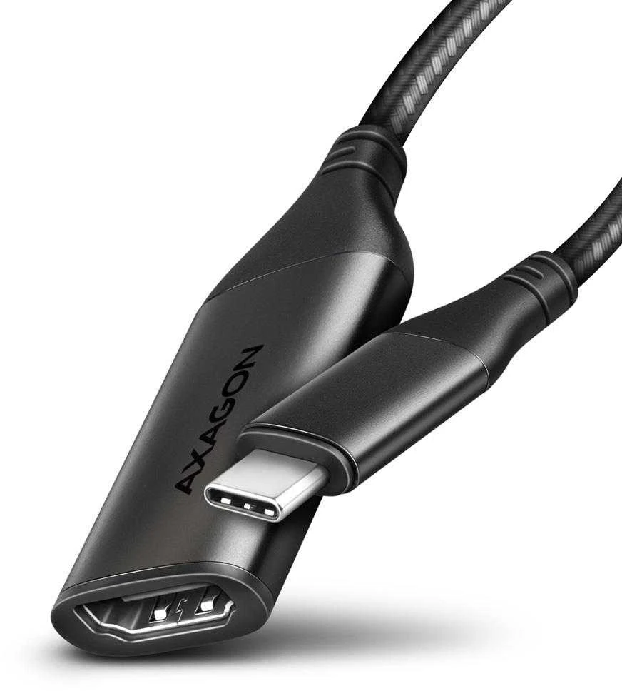 AXAGON | Aktyvus keitiklis | USB-C į HDMI | 0,25 m