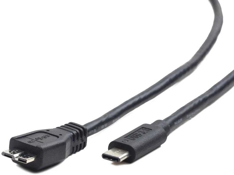 Gembird USB 3.0 C tipo (Micro BM/CM) 1m juodas