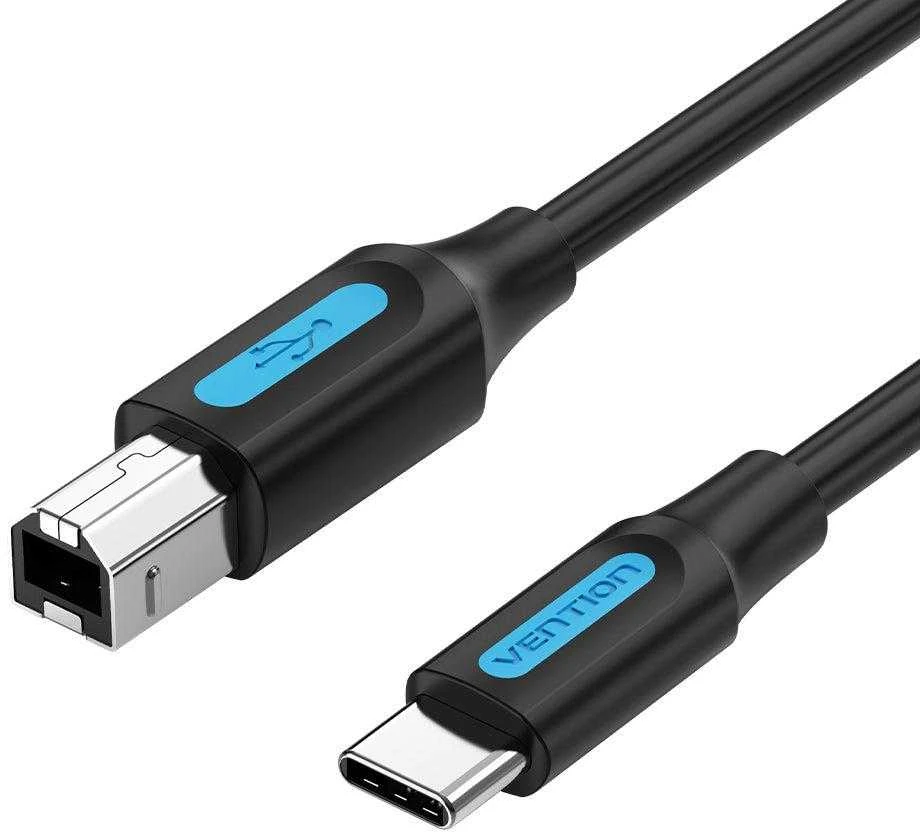 Vention USB 2.0 spausdintuvas cable, male type C to male B, 2 m