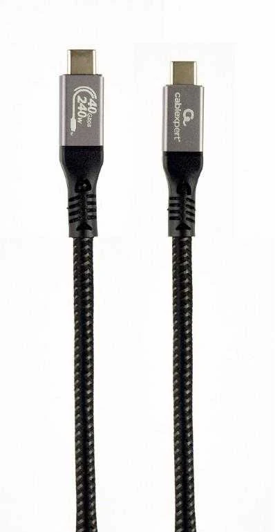 Nezatříděno USB Kabelis - Gembird CCBP-USB4-CMCM240 40 Gbps 240 W 1,5 m