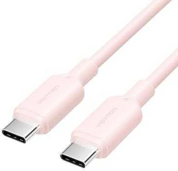 Kabelis USB Vention USB-C - USB-C 2 m Rožinė (TRCPH)