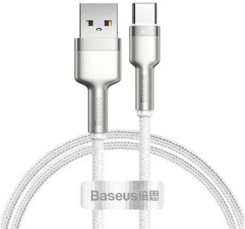 Baseus Cafule USB-USB-C kabelis 66W 2m - Baltas