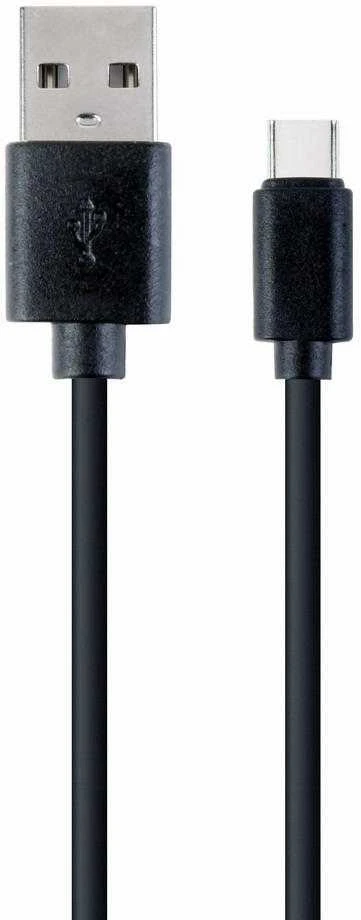 GEMBIRD CC-USB2-AMCM-1M USB 2.0 AM į Type-C kabelis AM/CM 1m juodas
