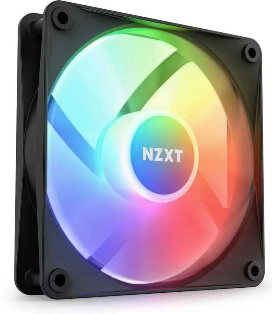 NZXT F120 RGB pagrindinis ventiliatorius, 120 mm, juodas
