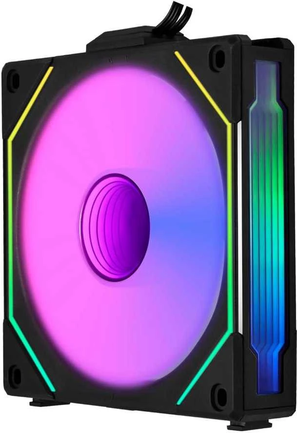 Lian Li UNI FAN SL-INF 120 su RGB apšvietimu