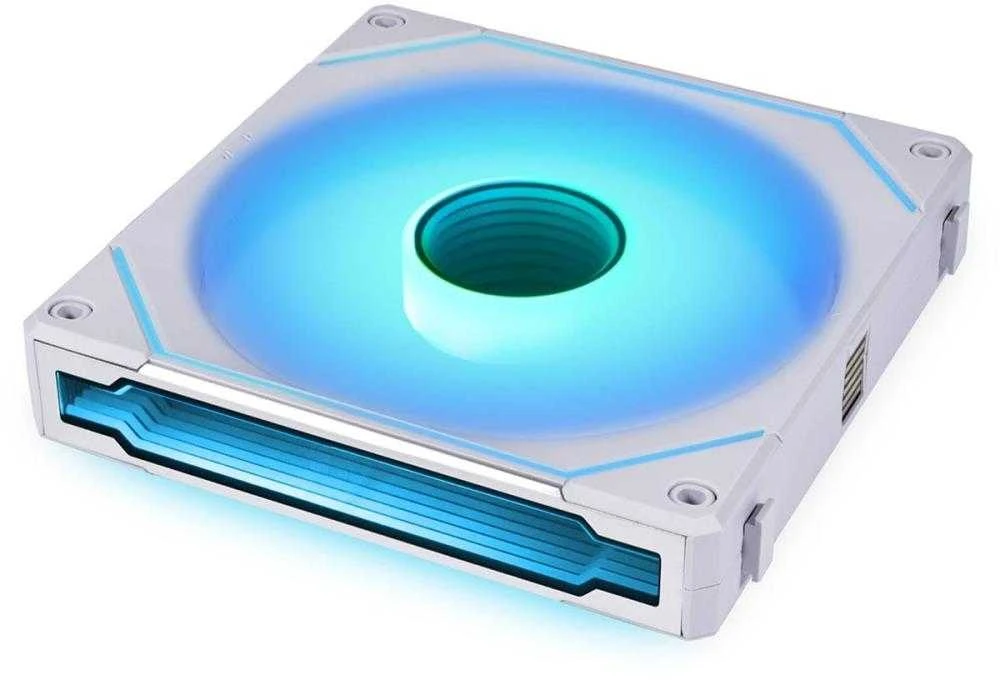 Lian Li UNI FAN SL-INF 140 ARGB PWM korpuso ventiliatorius- 140mm, baltos spalvos