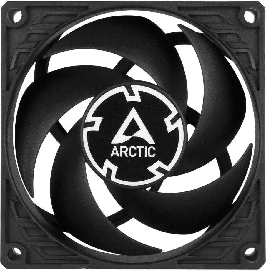 Korpuso ventiliatorius ARCTIC P8 MAX, 4-pin, 80mm, juodas