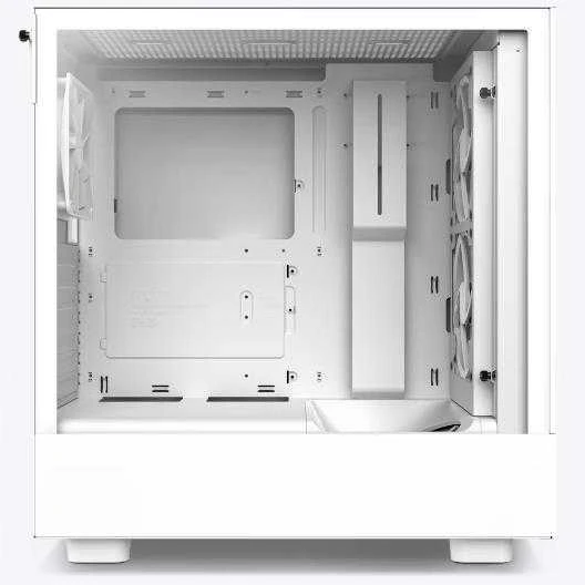NZXT PC dėklas H5 Flow midi bokštas baltas langas
