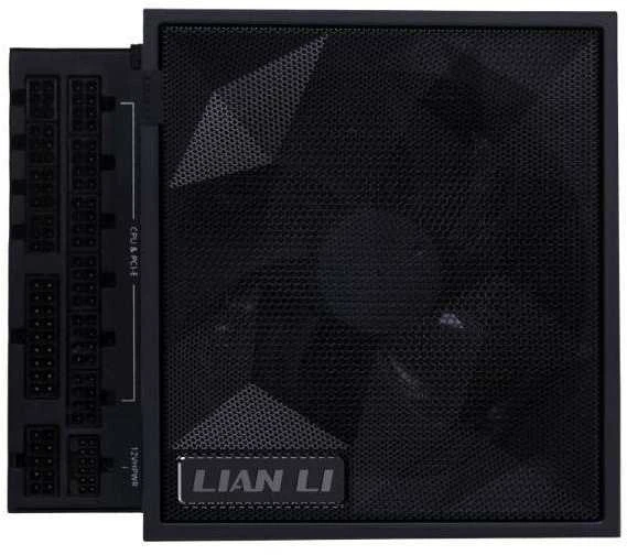 Lian Li EDGE EG750 80 PLUS Gold PSU, PCIe 5.1, ATX 3.1 – 750 Watt, juodos spalvos