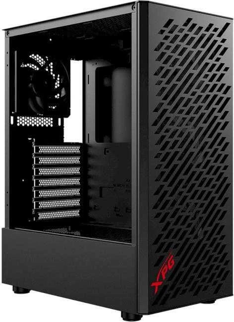 ADATA XPG Valor Air ATX Midi Tower juodas Glas 4x120mm