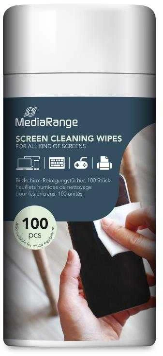 Valiklis MediaRange Ściereczki valymui ekranu 100 vnt. (MR720)