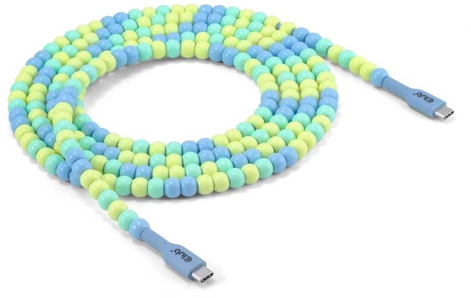 Kabelis USB Club 3D USB-C - USB-C 2 m daugiaspalvis (CAC-3011)