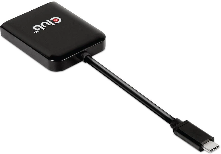 Club 3D CLUB3D CSV-1555 šakotuvas MST USB-C su 2x DISplayPort