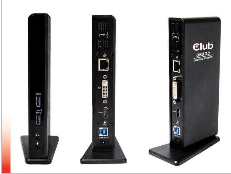 Stacja / replikatorius Club 3D SenseVision Dual Ekranas USB 3.0 (CSV-3242HD)