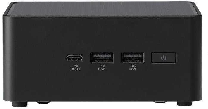 ASUS NUC 15 PRO / RNUC15CRHC700002 / „Core 7 240H 45W“ / „Intel UHD“ grafika / be RAM / be atminties / „Intel Wi-Fi 7 BE202“ / USB Total - 7 / 4 USB A tipo / 3 USB C tipo (1x USB3.2 + 2x TB4) / 2x HDMI 2.1 / Palaiko ekranus - 4x 4K / be OS / ES laidas / rinkinys (L6) / aukštas / EAN: 4711387949948