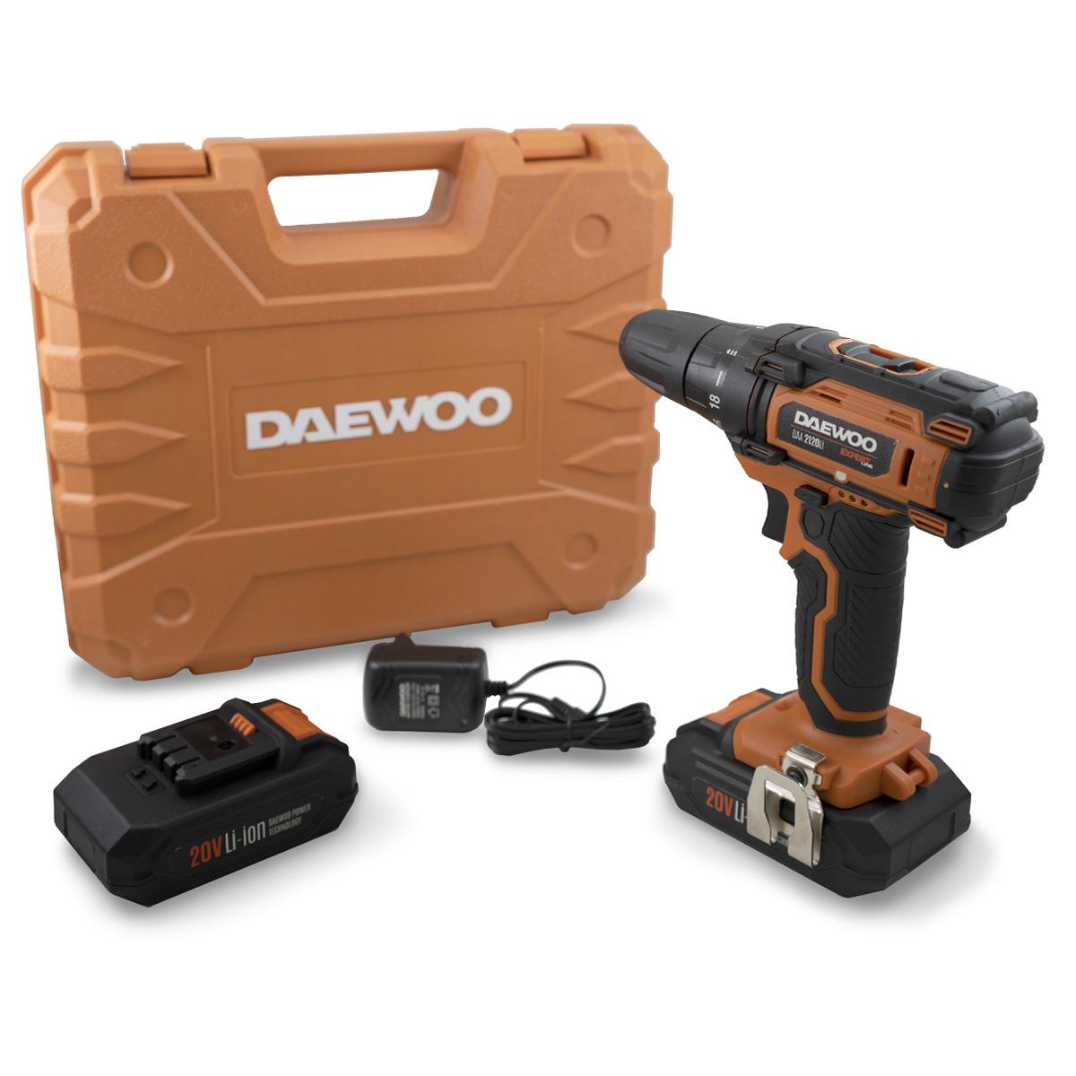 Akumuliatorinis gręžtuvas DAEWOO DAA 2120Li