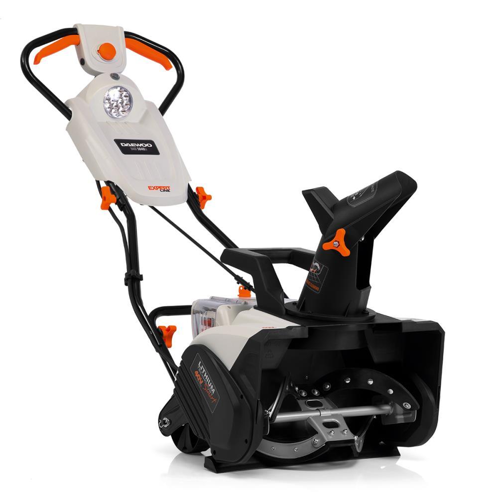 DAEWOO akumuliatorinis sniego pūstuvas DAST 5040LI pilnas komplektas